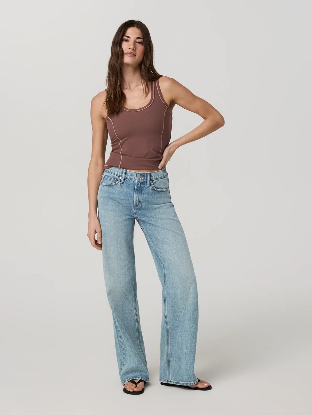 BNWT Vuori - Pose Seams Tank (Sable) - Picture 10 of 10